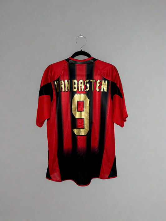 AC Milan Van Basten #9 - adidas - 2004/2005 - HOME Kit