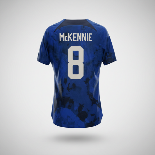 2022-2023 United States (USA) McKennie AWAY Kit Soccer Jersey Shirt Nike XL Authentic