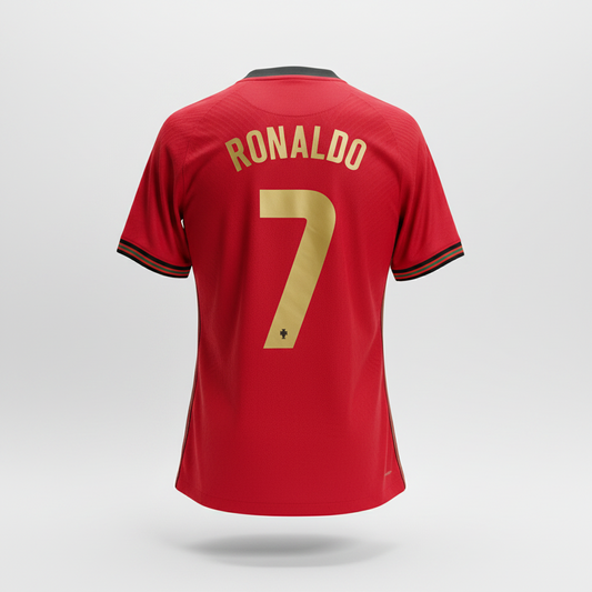 2020-2021 Portugal Ronaldo HOME Kit Soccer Jersey Football Shirt Nike Small Authentic