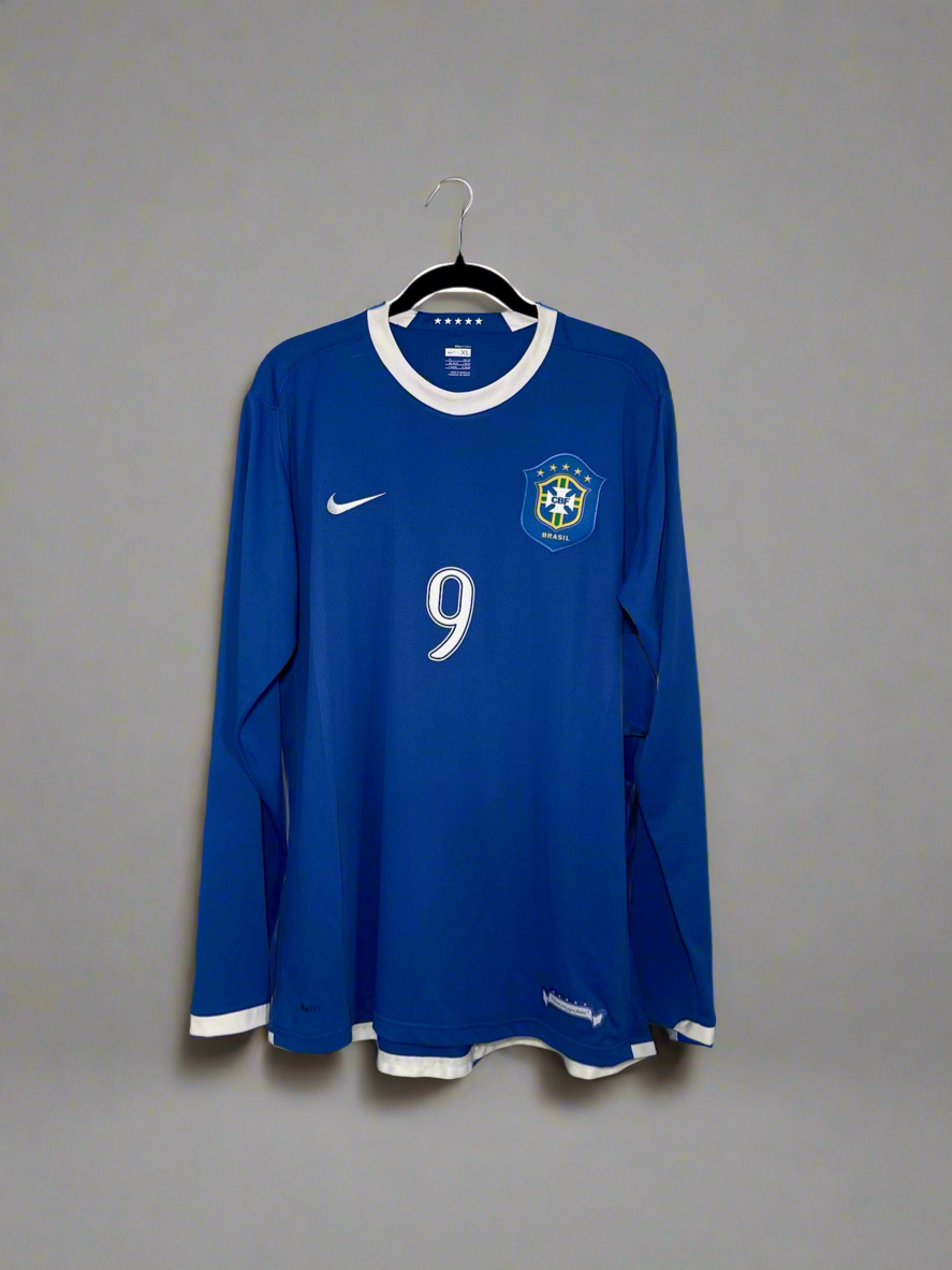 Brazil Ronaldo #9 - Nike - 2006/2007 - AWAY Kit