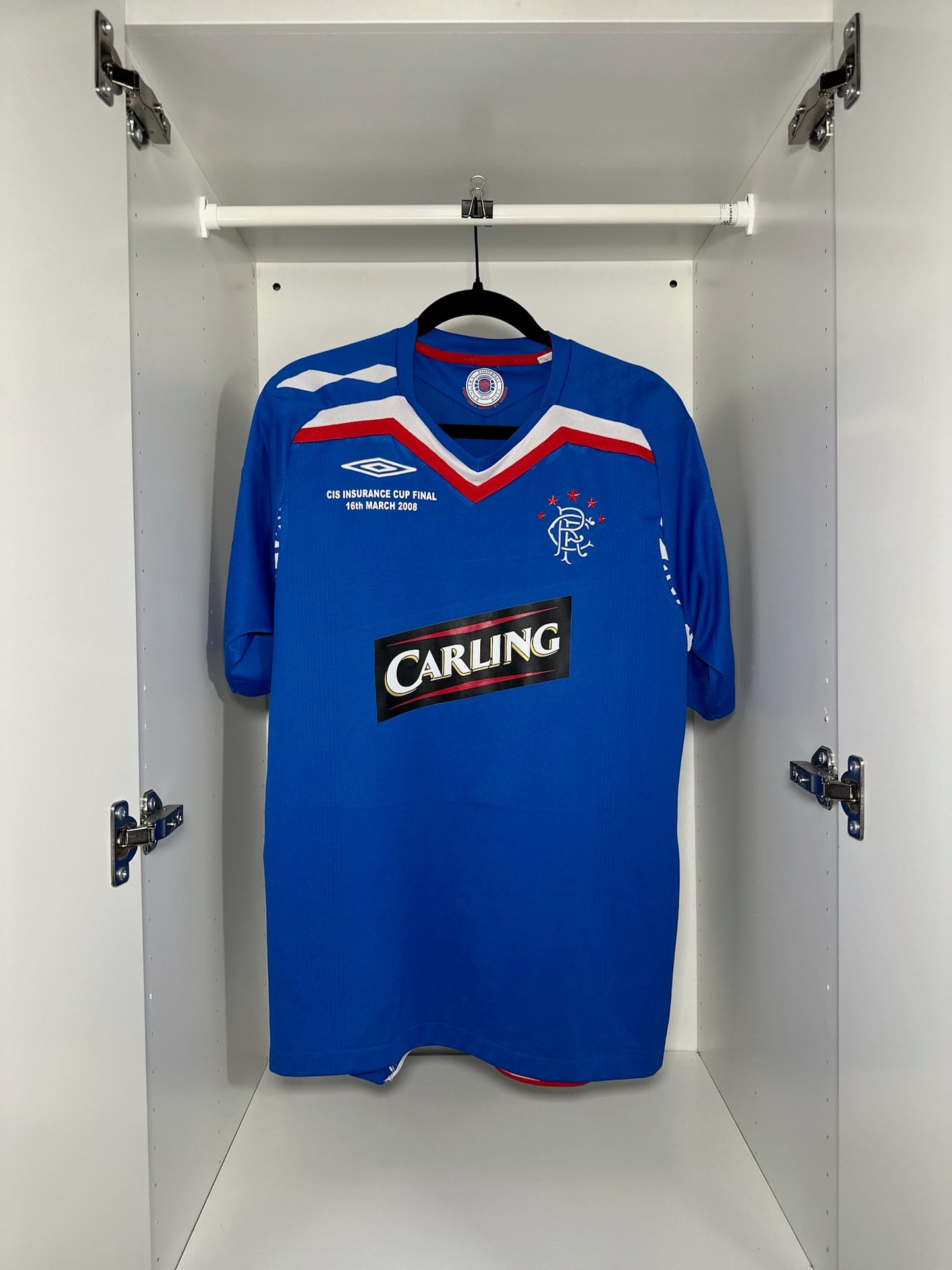 Glasgow Rangers Papac #5 - Umbro - 2007/2008 - HOME Kit