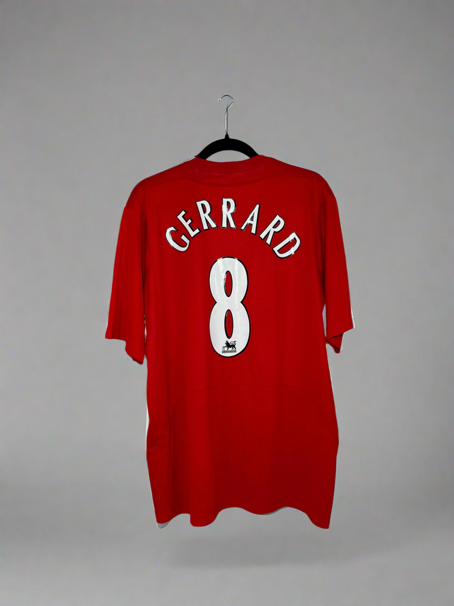 Liverpool Gerrard #8 - Reebook - 2004/2005 - HOME Kit