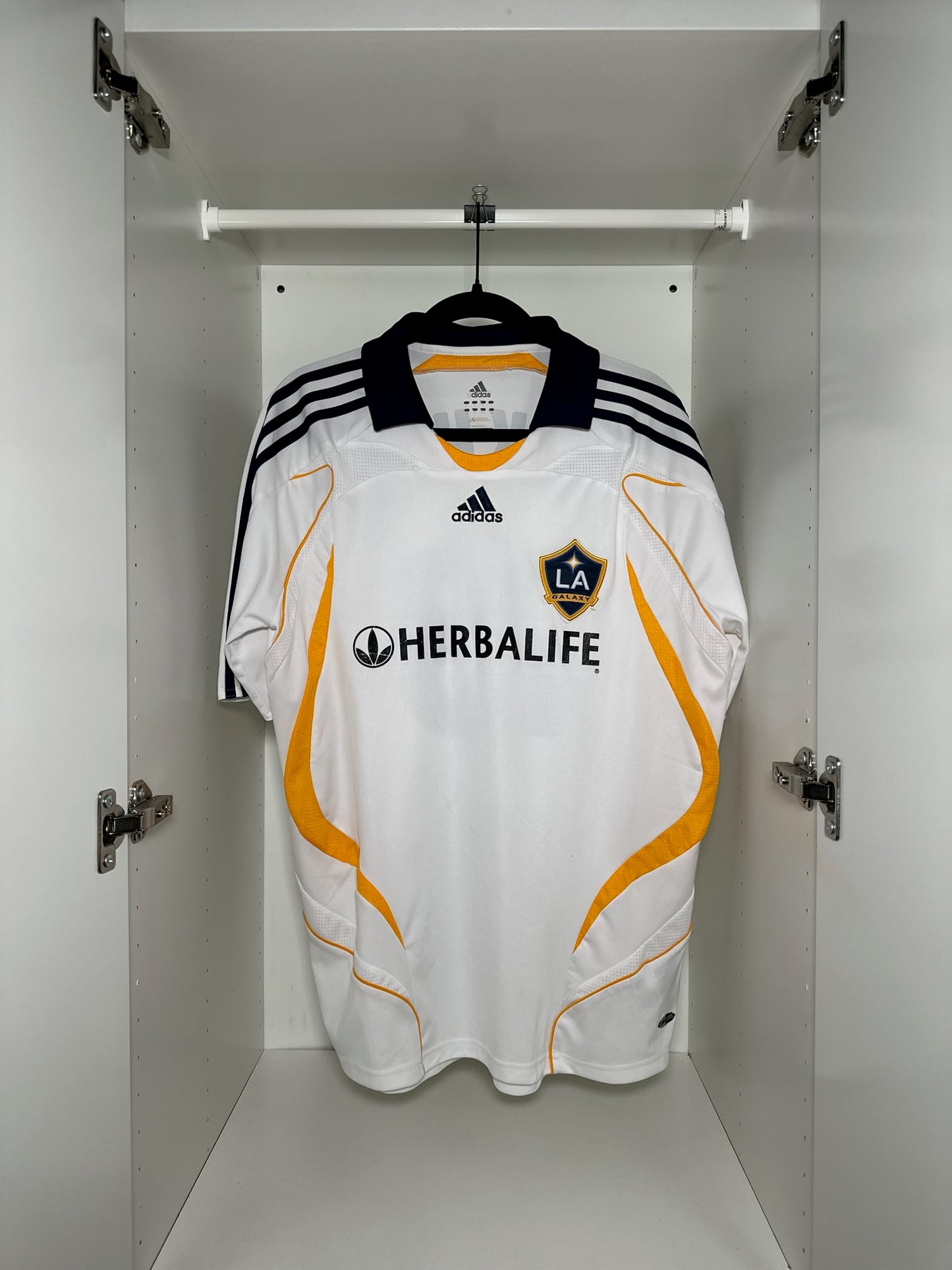 LA Galaxy Beckham #23 - adidas - 2007/2008 - HOME Kit