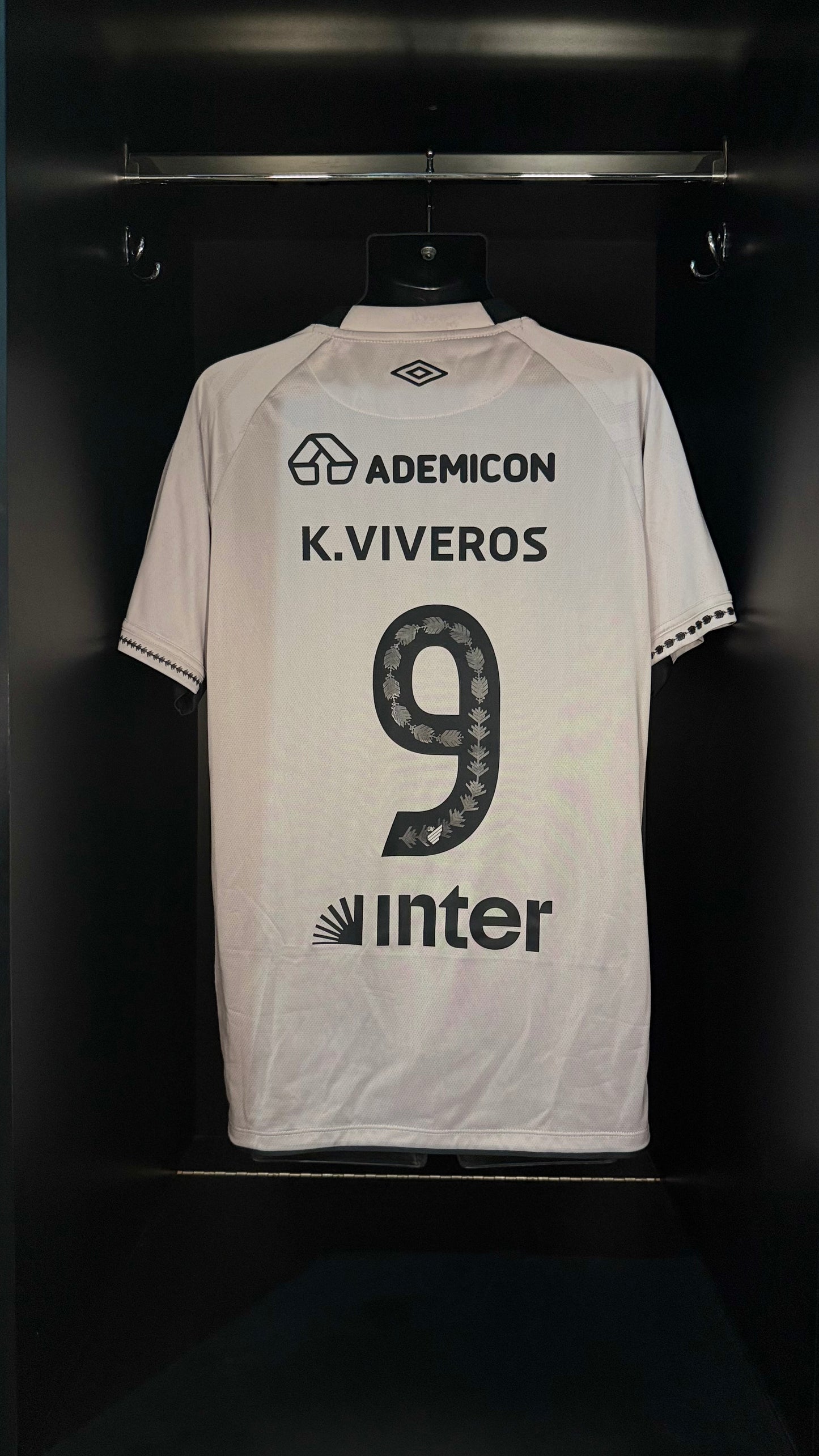2025-2026 Athletico (PR) Paranaense K. Viveros AWAY Kit Soccer Jersey Football Shirt Umbro Large Authentic