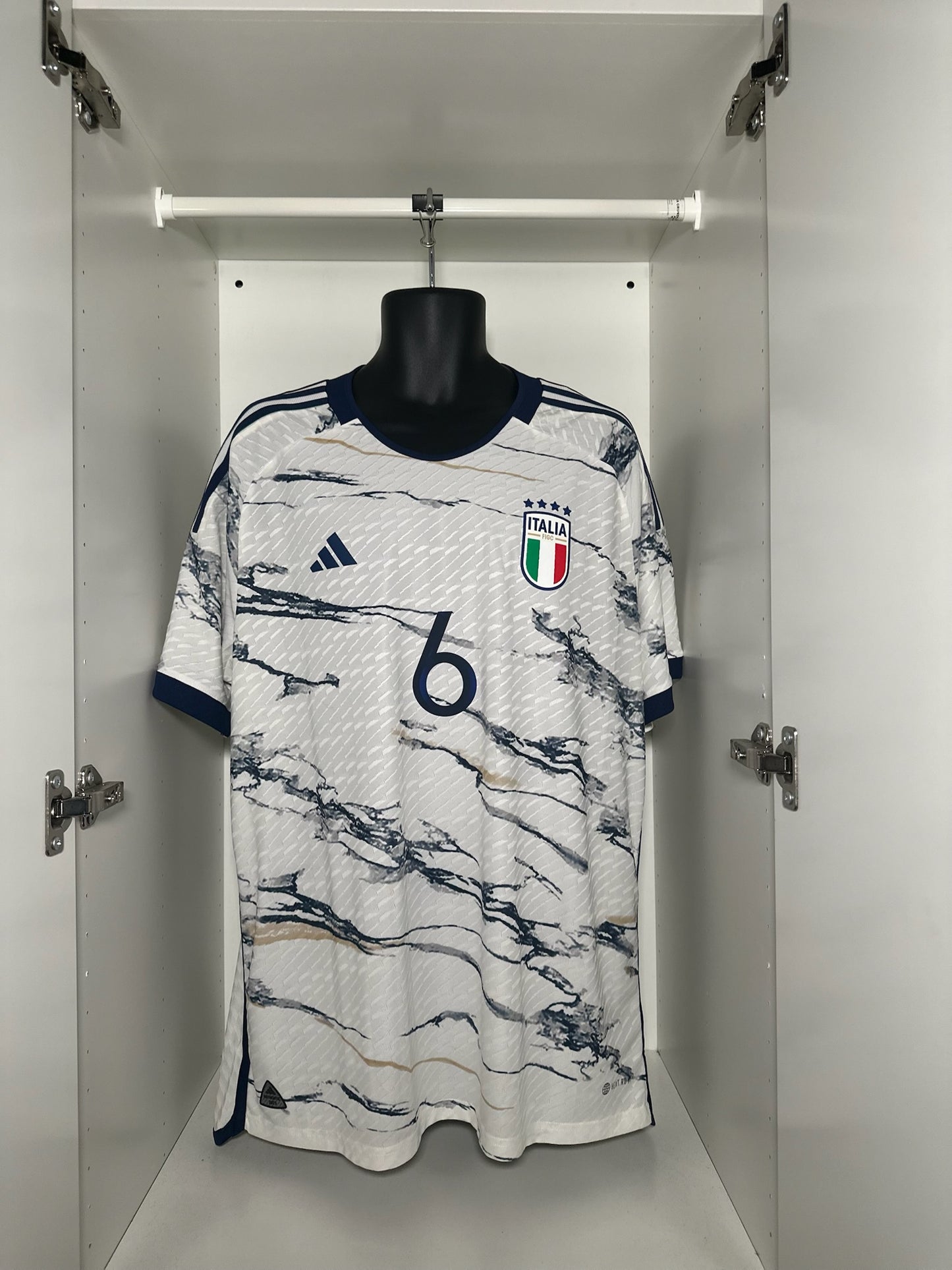 Italy Verratti #6 - adidas - 2023/2024 - AWAY Kit