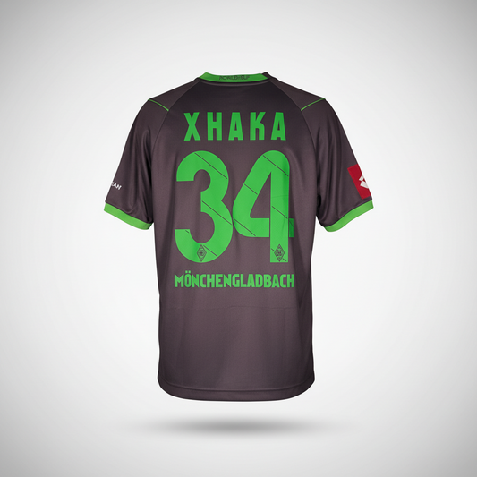 Borussia Monchengladbach Xhaka #34 - Lotto - 2011/2013 - AWAY Kit