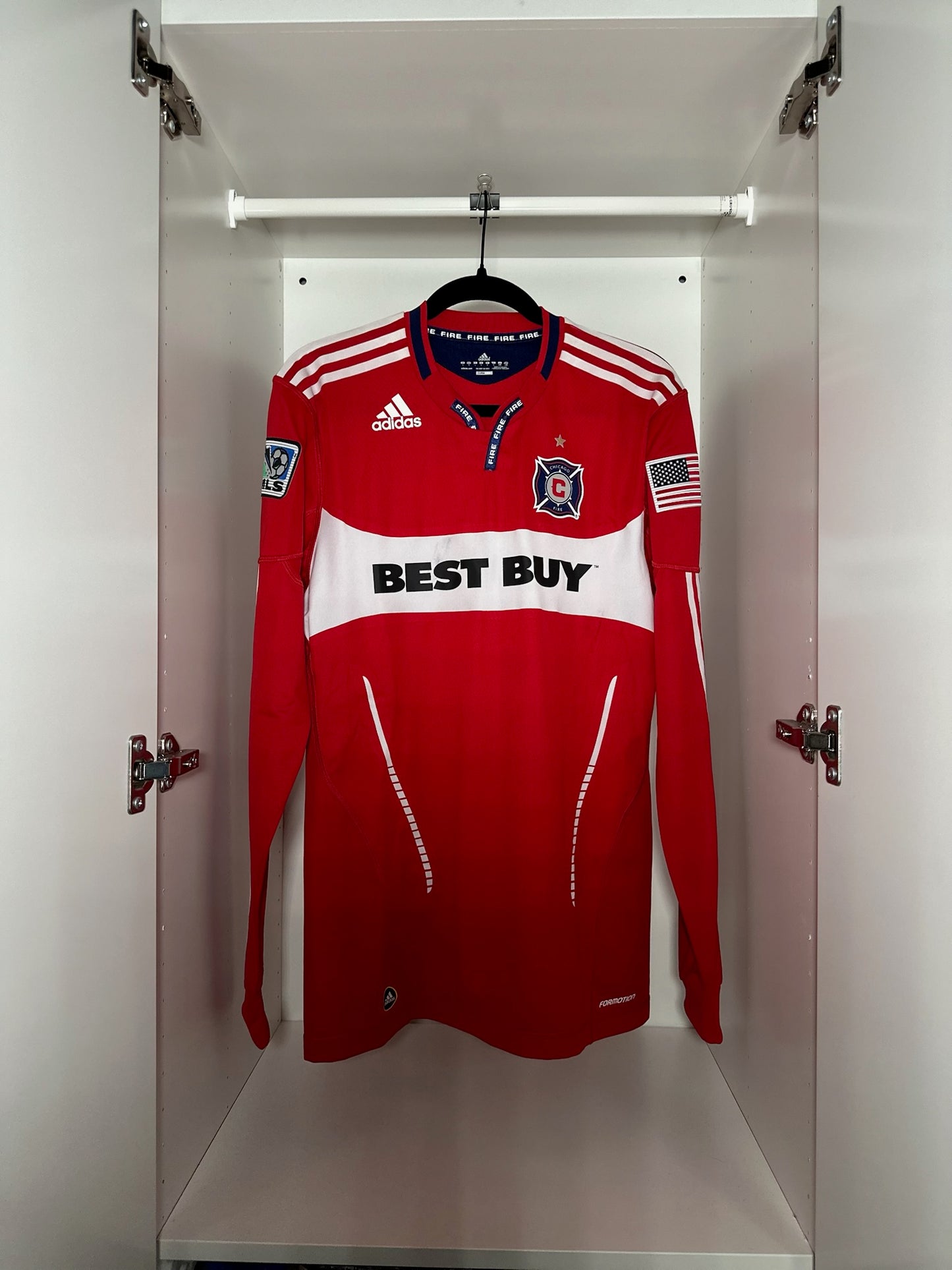 Chicago Fire Pappa #16 - adidas - 2010/2011 - HOME Kit