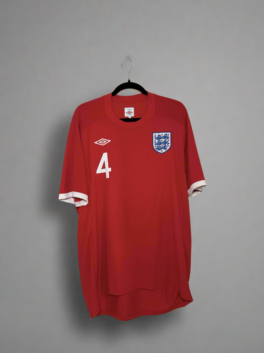 England Gerrard #4 - Umbro - 2009/2010 - AWAY Kit