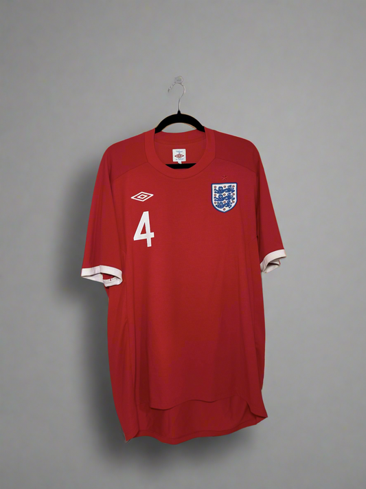England Gerrard #4 - Umbro - 2009/2010 - AWAY Kit