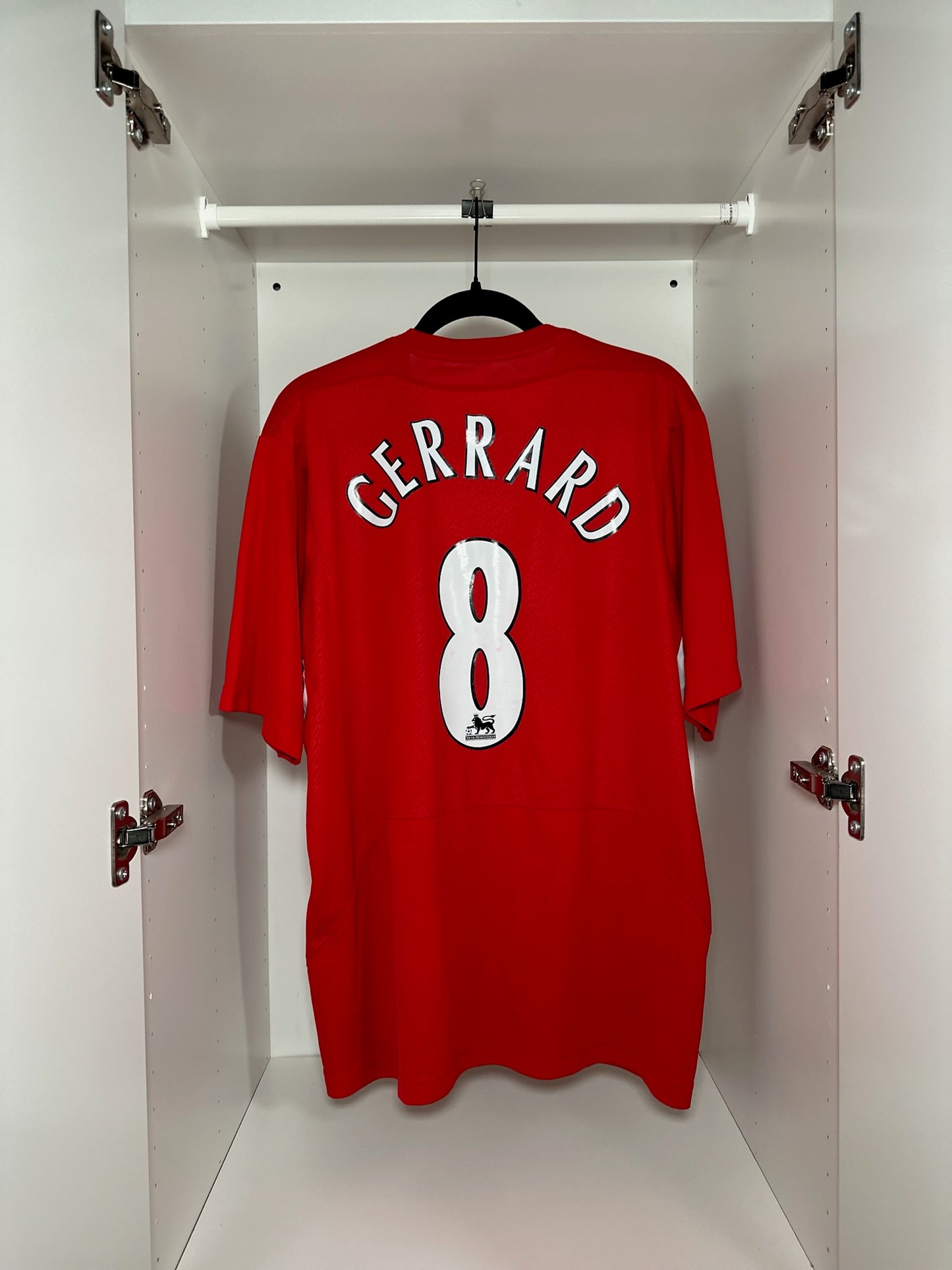 Liverpool Gerrard #8 - Reebook - 2004/2005 - HOME Kit