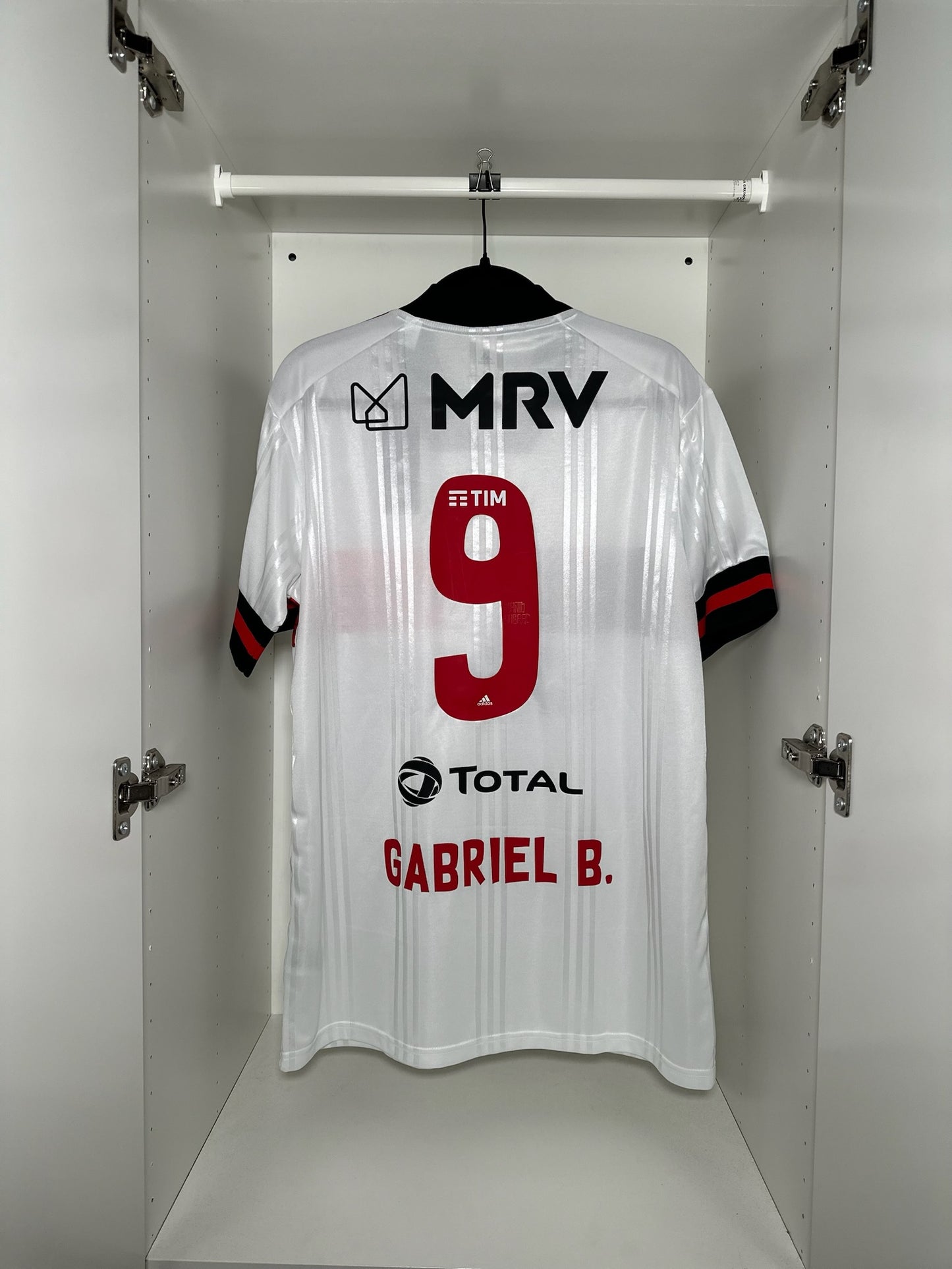 Flamengo Gabriel B. #9 - adidas - 2020/2021 - AWAY Kit