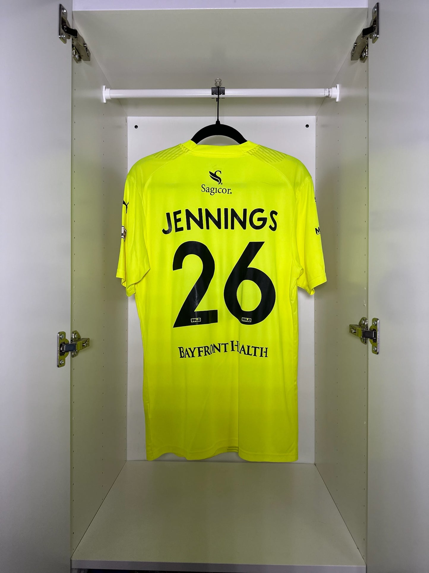 Tampa Bay Rowdies Jennings #26 - Puma - 2023/2024 - AWAY Kit