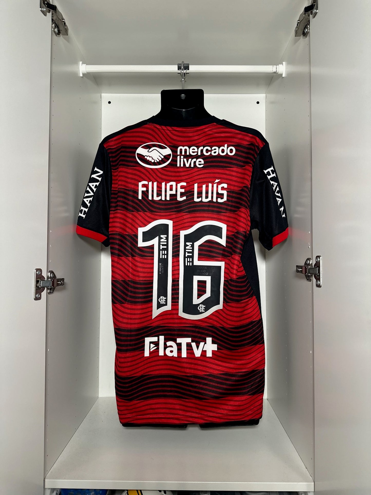 Flamengo Filipe Luis #16 - adidas - 2022/2023 - HOME Kit