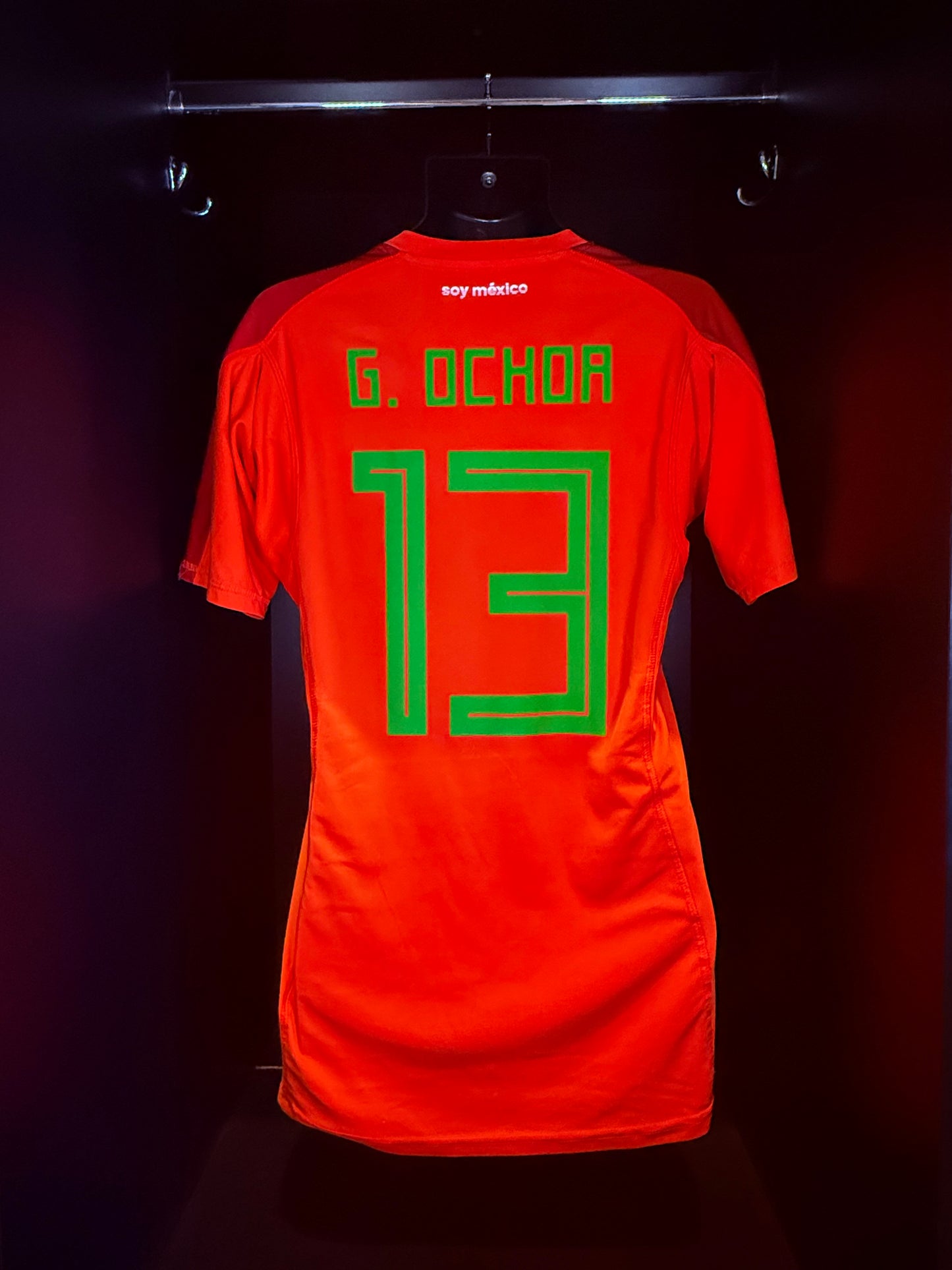 2018-2019 Mexico G. Ochoa GK Kit Soccer Jersey Football Shirt adidas Medium Authentic