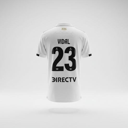 Colo Colo Vidal #23 - adidas - 2025/2026 - HOME "Centennial" Kit
