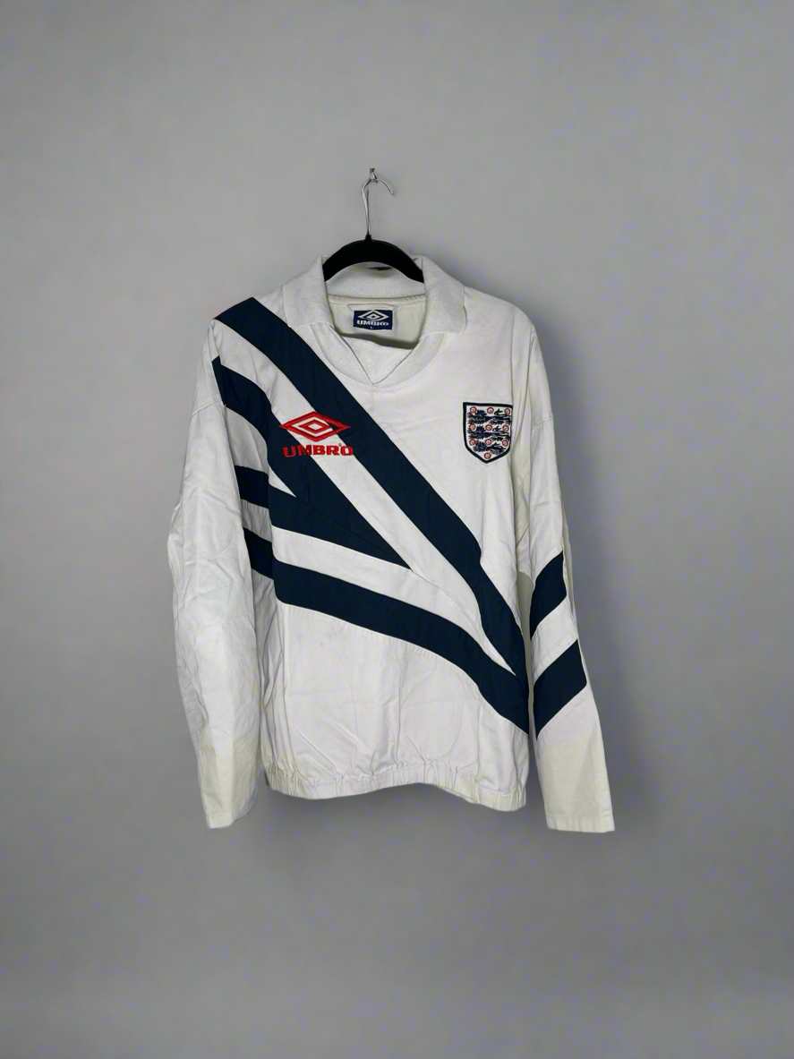 England - Umbro - 1993/1994 - TRAINING "Cotton Drill" Top