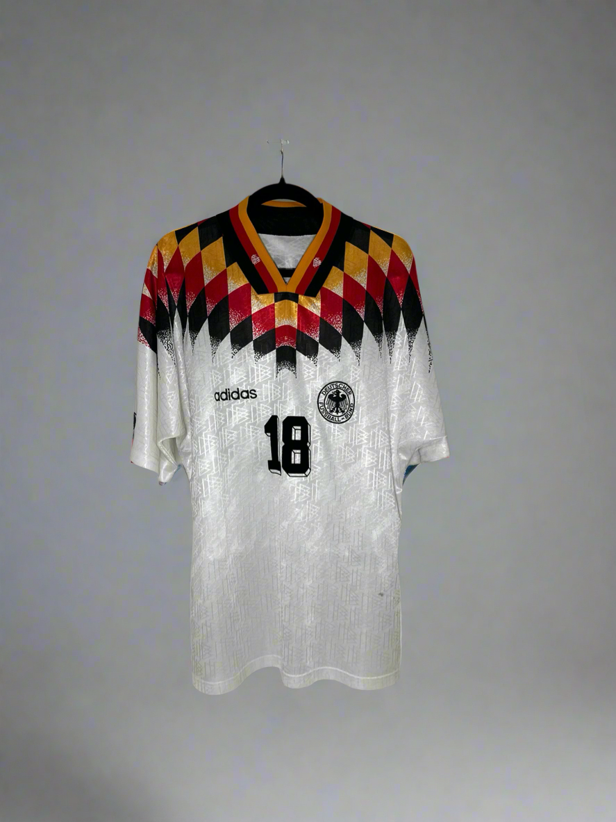 Germany Klinsmann #18 - adidas - 1994/1995 - HOME Kit