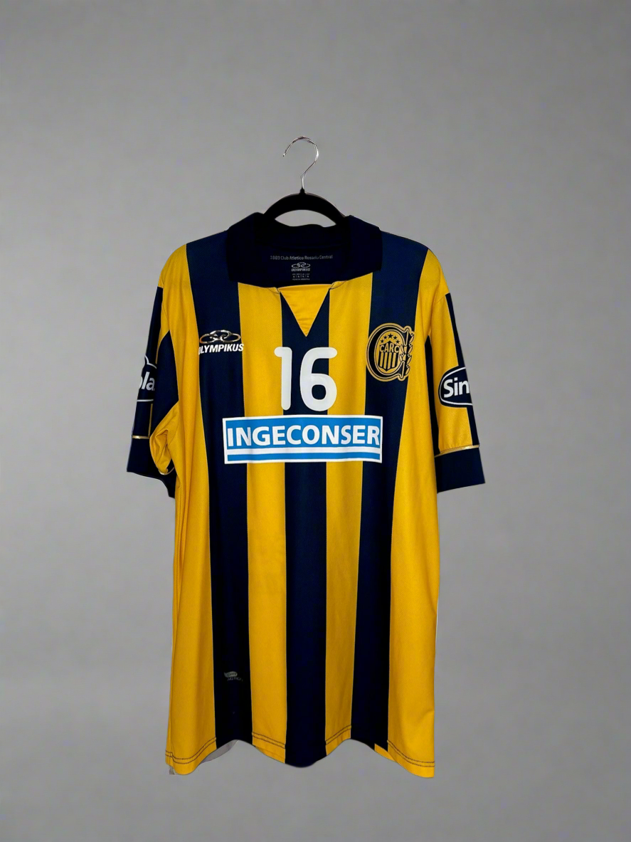 Rosario Central #16 - Olympikus - 2013/2014 - HOME Kit