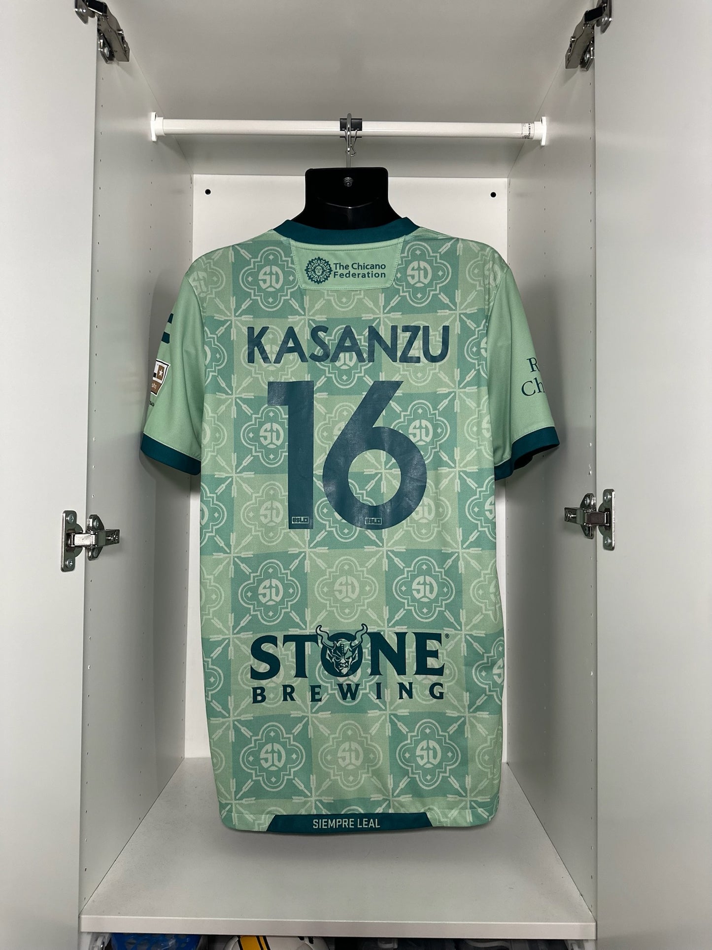 San Diego Loyal Kasanzu #16 - Charly - 2022/2023 - THIRD Kit