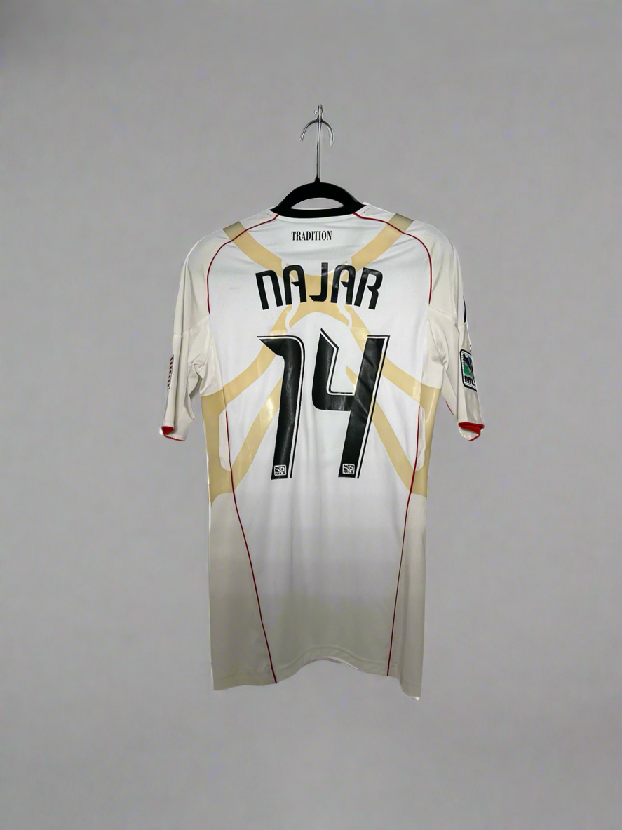 D.C. United Najar #14 - adidas - 2010/2011 - AWAY Kit