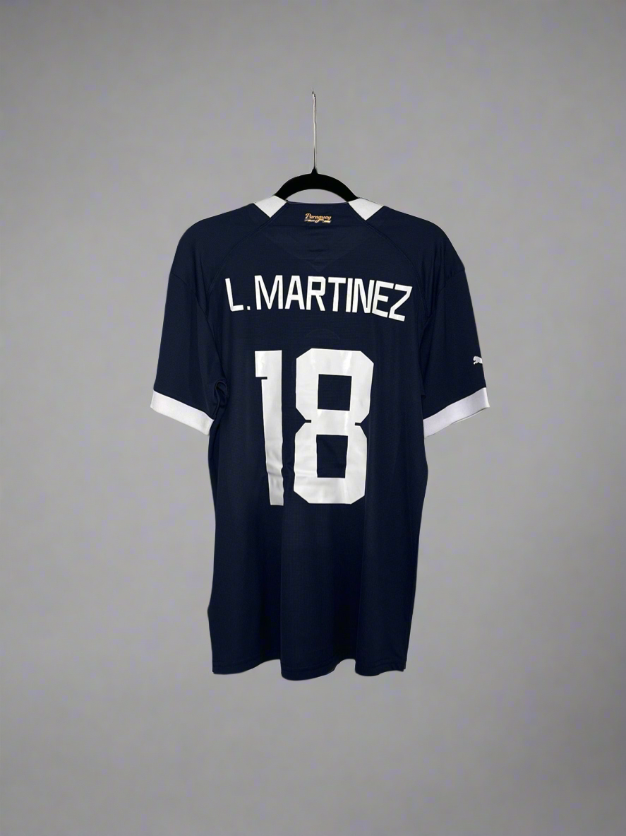 Paraguay WYNT U-16 L. Martinez #18 - Puma - 2022/2023 - AWAY Kit