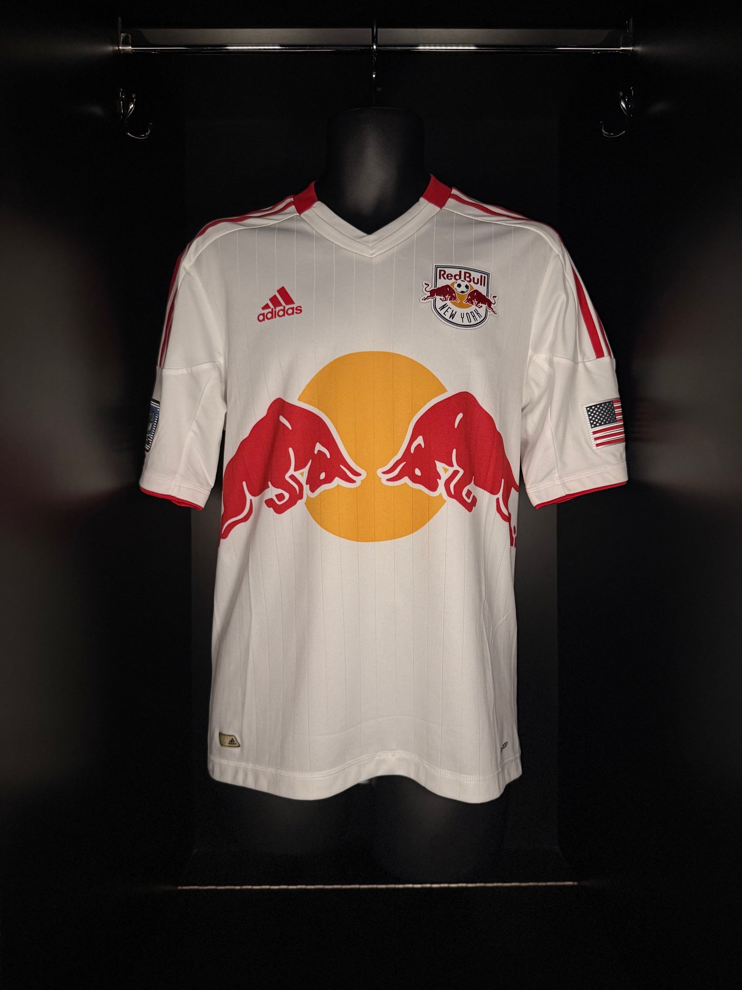2012-2013 NY Red Bulls Henry HOME Kit Soccer Jersey Shirt adidas Medium Authentic