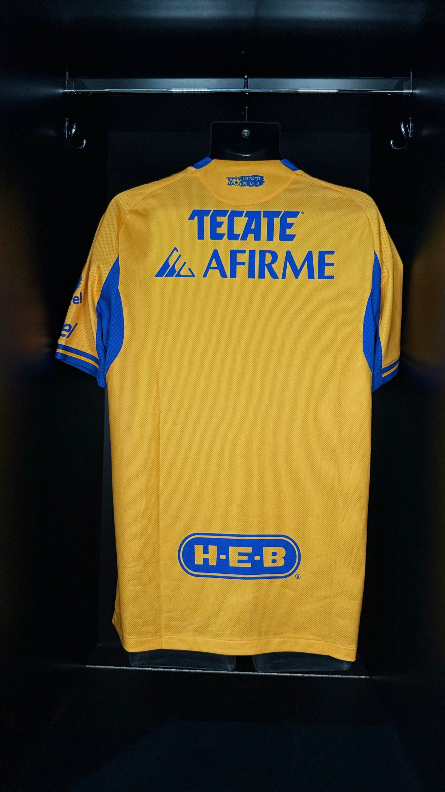 2025-2026 Tigres UANL HOME Kit Soccer Jersey Football Shirt adidas Large Authentic