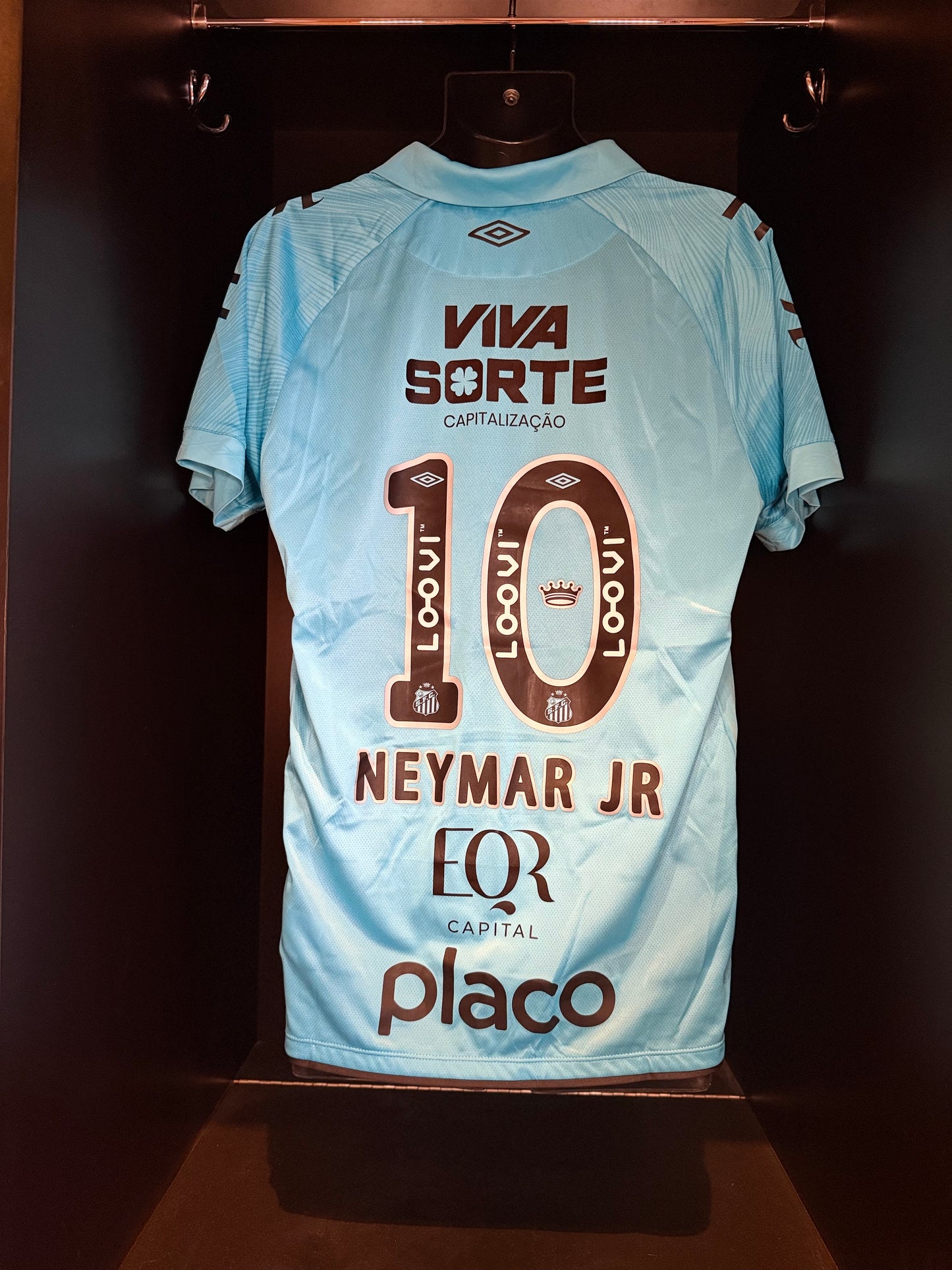 2025-2026 Santos Neymar Jr. THIRD Kit Soccer Jersey Football Shirt Umbro Large Authentic
