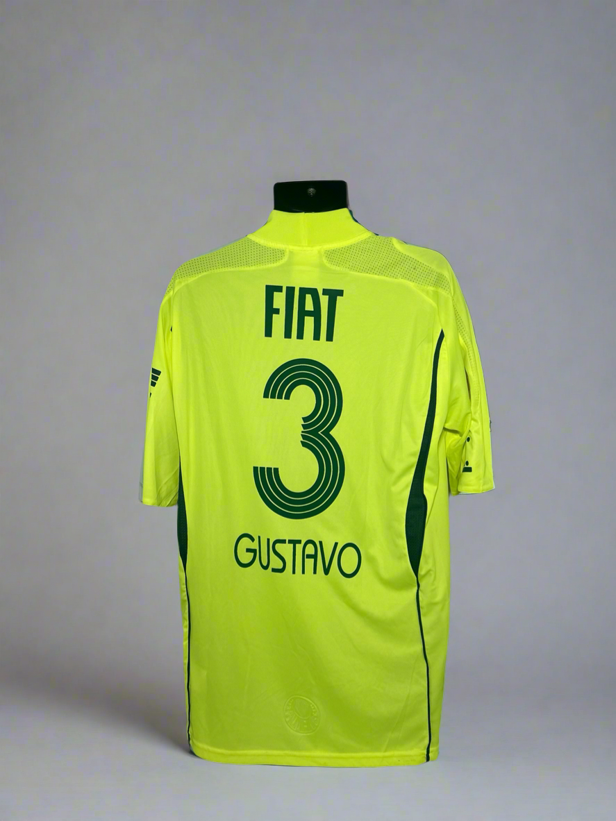Palmeiras Gustavo #3 - adidas - 2008/2009 - AWAY Kit