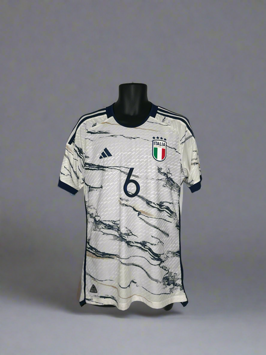 Italy Verratti #6 - adidas - 2023/2024 - AWAY Kit