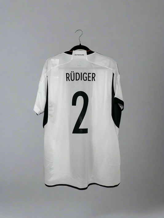 Germany Rudiger #2 - adidas - 2022/2023 - HOME Kit