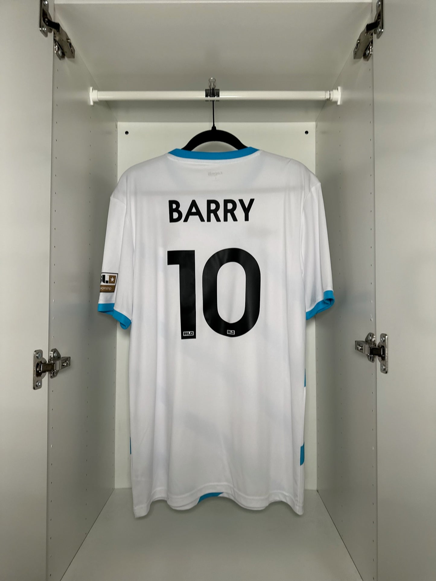 Colorado Springs Switchbacks Barry #10 - Capelli - 2021/2022 - AWAY Kit