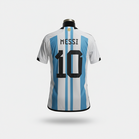 2022-2023 Argentina Messi HOME Kit Soccer Jersey Shirt adidas Small Authentic