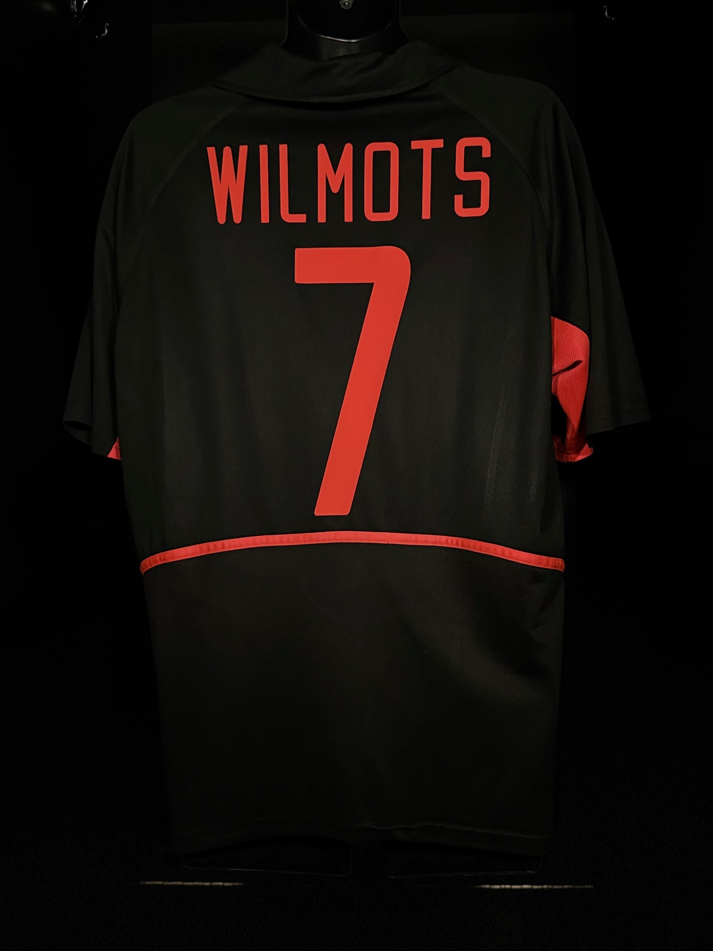 2002-2003 Belgium Wilmots AWAY Kit Soccer Jersey Shirt Nike Large Authentic