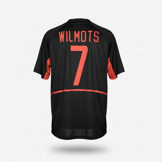 2002-2003 Belgium Wilmots AWAY Kit Soccer Jersey Shirt Nike Large Authentic