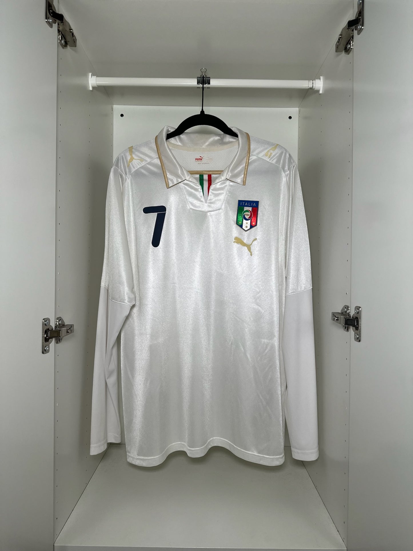 Italy Del Piero #7 - Puma - 2008/2009 - AWAY Kit