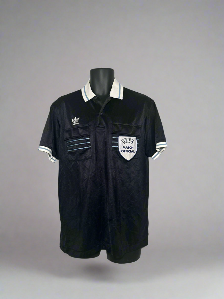 Referee - adidas - 1990's - Kit + One (1) UEFA & FIFA badge each