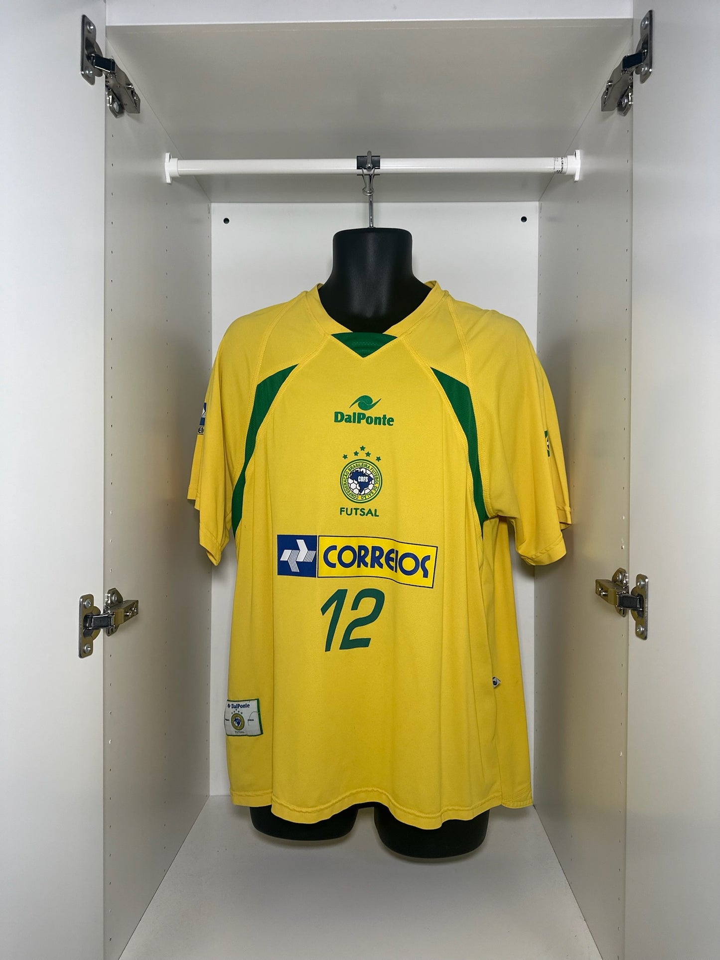 Brazil (Futsal) Falcao #12 - DalPonte - 2004/2005 - HOME Kit
