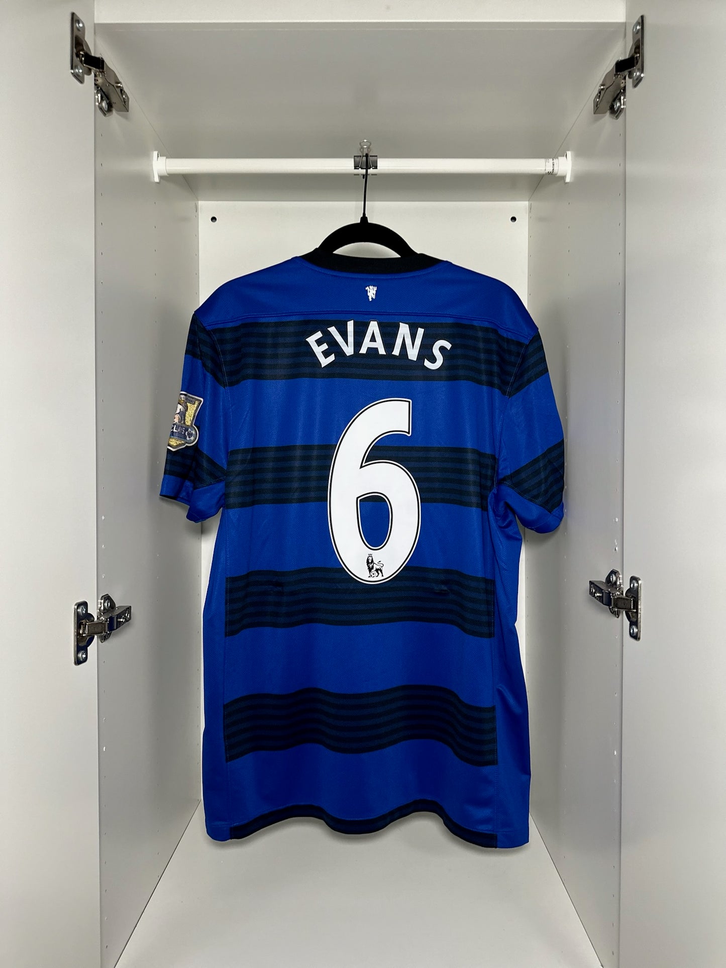 Manchester United Evans #6 - Nike - 2011/2012 - AWAY Kit