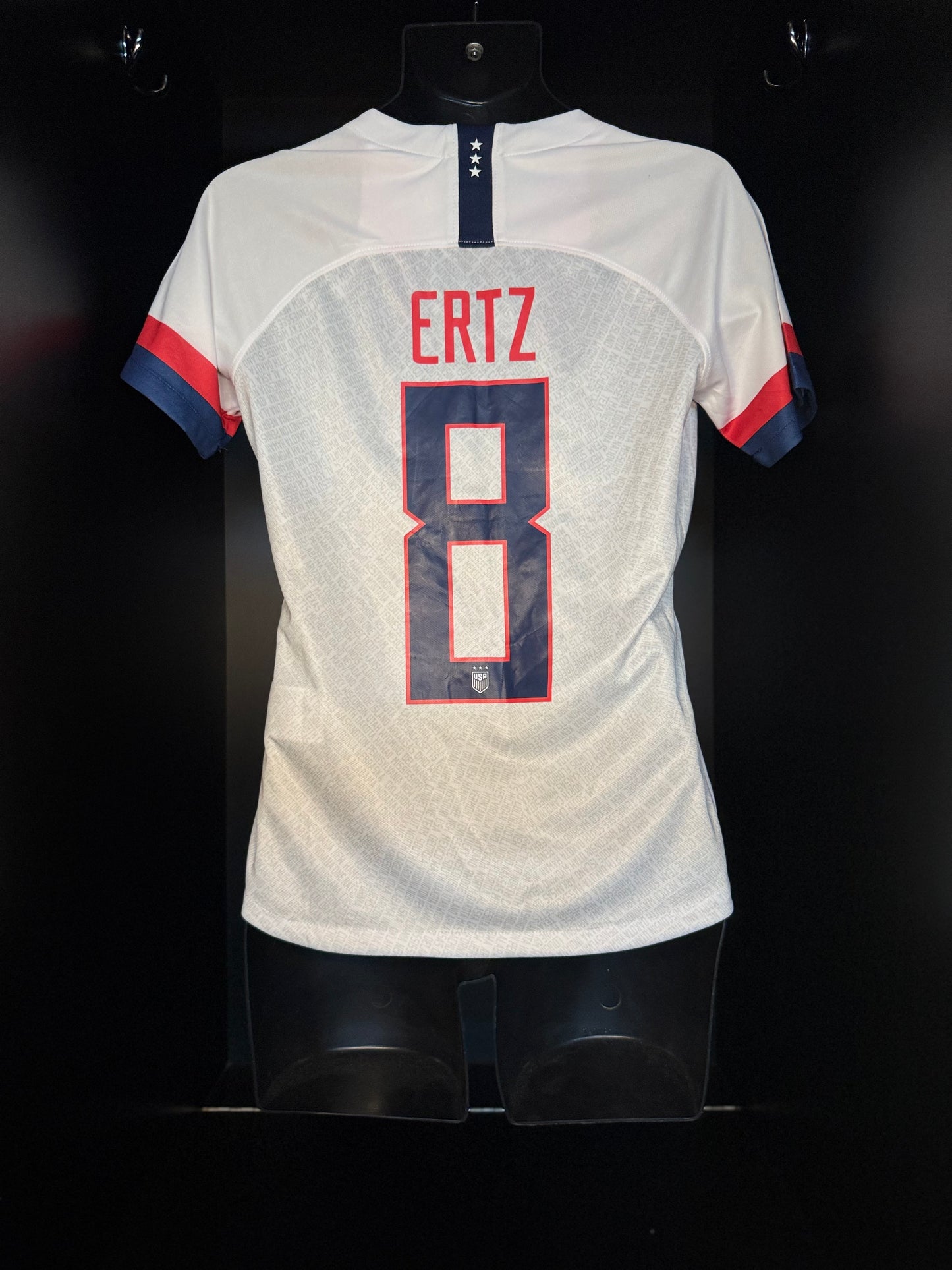 2019-2020 United States (USA - USWNT) Ertz #8 HOME Kit Soccer Jersey Shirt Nike Large Authentic
