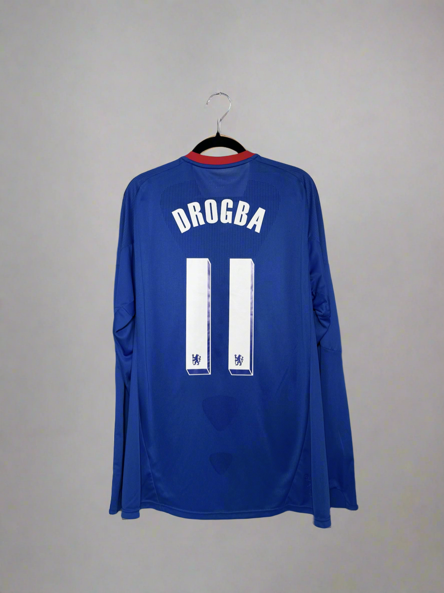 Chelsea Drogba #11 - adidas - 2010/2011 - HOME Kit