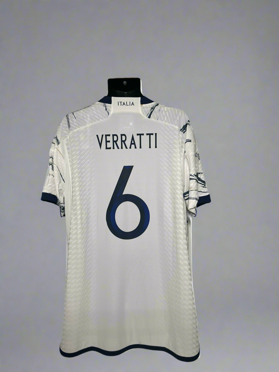 Italy Verratti #6 - adidas - 2023/2024 - AWAY Kit