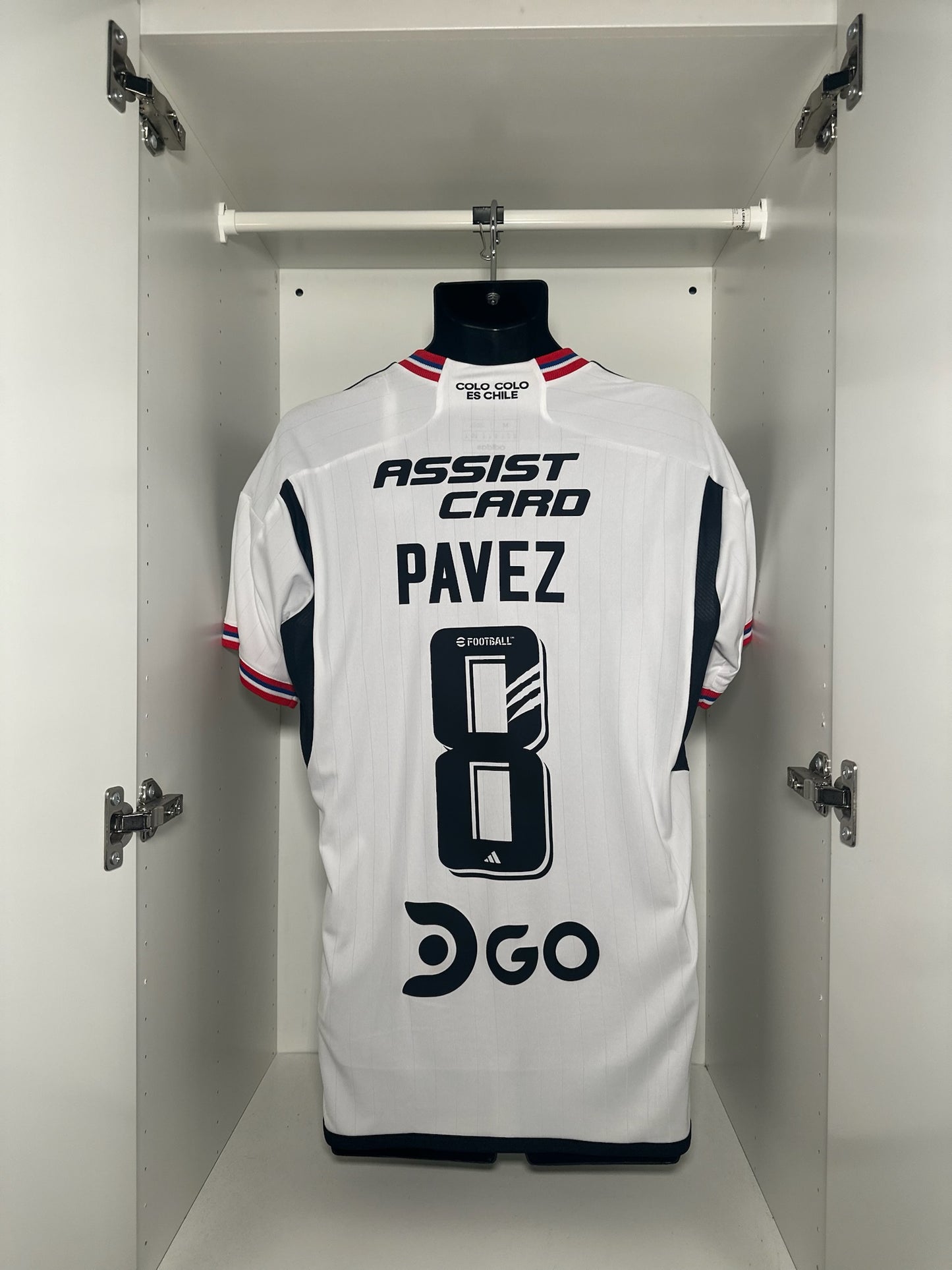 Colo Colo Pavez #8 - adidas - 2023/2024 - HOME Kit
