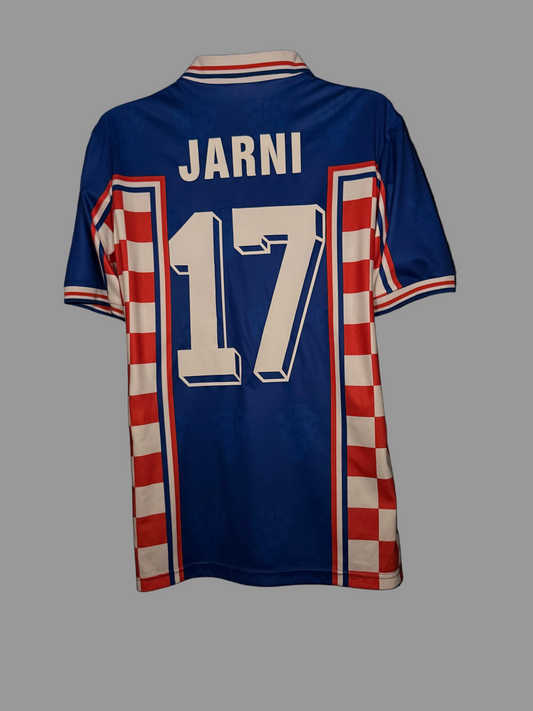 1998-1999 Croatia Jarni AWAY Kit Soccer Jersey Shirt Lotto Large Retro