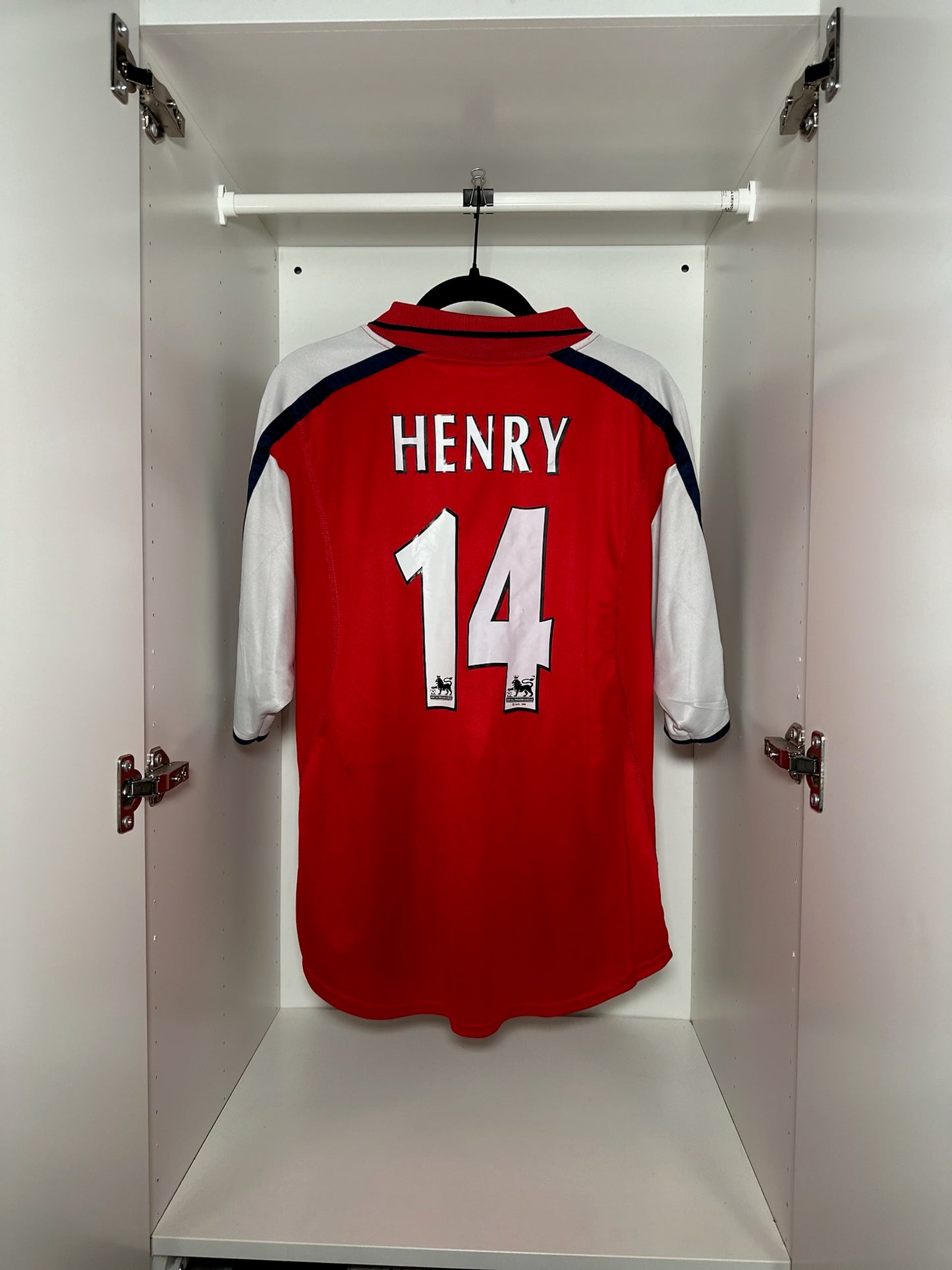 Arsenal FC Henry #14 - Nike - 2001/2002 - HOME Kit