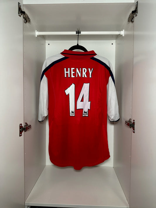 Arsenal FC Henry #14 - Nike - 2001/2002 - HOME Kit