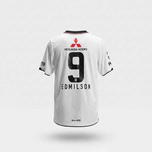 2011-2012 Urawa Red Diamonds Edmilson AWAY Kit Soccer Jersey Football Shirt Nike XXL Authentic