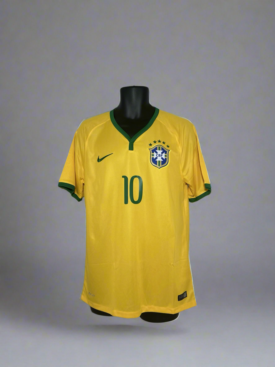 Brazil Neymar Jr. #10 - Nike - 2014/2015 - HOME Kit