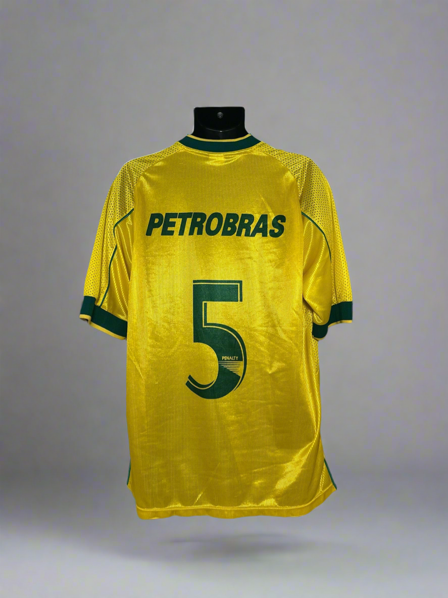 Brazil Futsal #5 - Penalty - 1999/2000 - HOME "Manoel Tobias" Kit