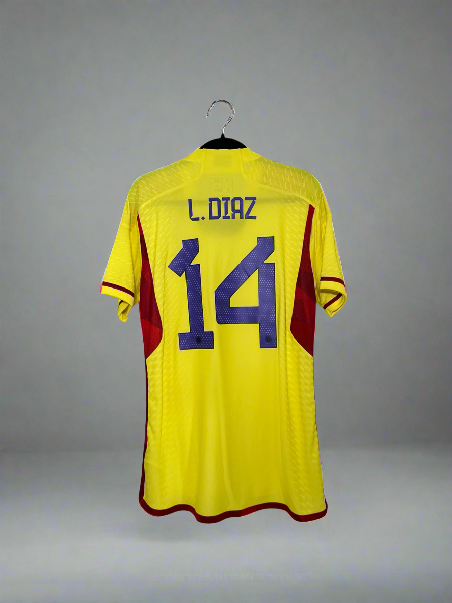 Colombia L. Diaz #14 - adidas - 2022/2023 - HOME Kit
